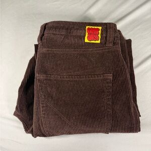 Empyre Brown Corduroy Skater Pants 32x30 Y2K Streetwear